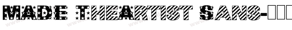 MADE TheArtist Sans字体转换